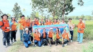 โครงการปลูกป่าเฉลิมพระเกียรติ  ณ บริเวณถนนสายบ้านตบหู -ดงสว่าง องค์การบริหารส่วนตำบลโนนสวรรค์ อำเภอนาจะหลวย จังหวัดอุบลราชธานี