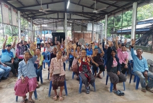 การประชุมประชาคมระดับหมู่บ้านเพื่อจัดทำแผนพัฒนาท้องถิ่นของค์การบริหารส่วนตำบลโนนสวรรค์