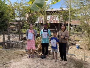 กิจกรรมขับเคลื่อนแผนปฏิบัติการเชิงกลยุทธ์แนวใหม่ RE-X-RAY โครงการถังขยะเปียกลดโลกร้อน องค์การบริหารส่วนตำบลโนนสวรรค์ อำเภอนาจะหลวย จังหวัดอุบลราชธานี